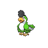 Green Plumage Squawkabilly