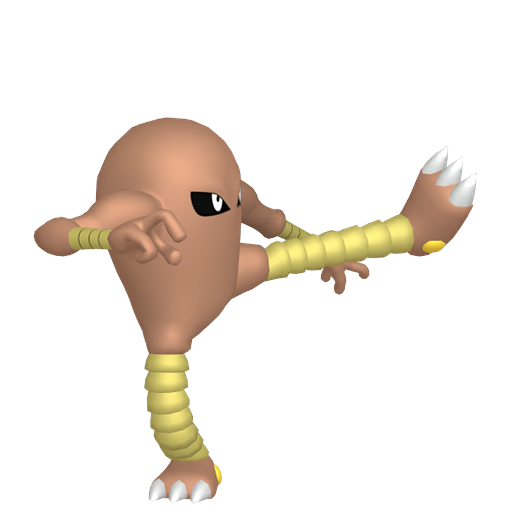 Hitmonlee — Pokémon HOME