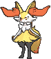 Braixen — Showdown