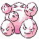 exeggcute — red blue