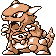 kangaskhan — red blue