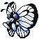 butterfree — red blue