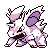 nidorino — red blue