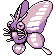 venomoth — red blue