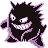 gengar — red blue