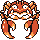 krabby — red blue