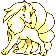 ninetales — yellow
