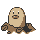 diglett — yellow