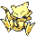 abra — yellow