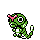 caterpie — gold silver