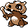cubone — gold silver