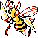 beedrill — gold silver