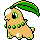 chikorita — gold silver