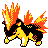 quilava — gold silver