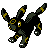 umbreon — gold silver
