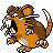 raticate — gold silver