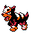 houndour — gold silver