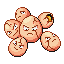 exeggcute — emerald