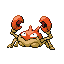 krabby — firered leafgreen