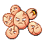 exeggcute — ruby sapphire
