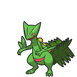sceptile — scarlet violet