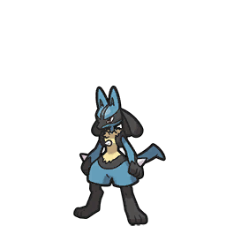 lucario — scarlet violet