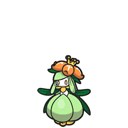 lilligant — scarlet violet