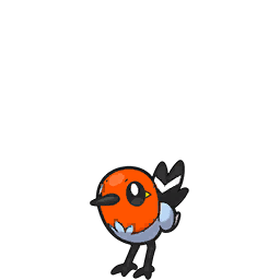 fletchling — scarlet violet