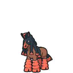 mudsdale — scarlet violet