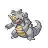 rhydon — black white