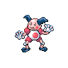 mr mime — black white