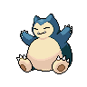 snorlax — black white