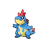 croconaw — black white