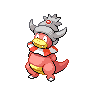 slowking — black white