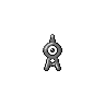 unown — black white