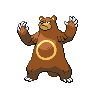 ursaring — black white