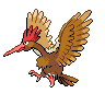 fearow — black white