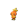 torchic — black white