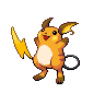 raichu — black white