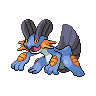 swampert — black white