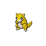 sandshrew — black white