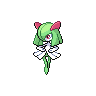 kirlia — black white