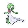 gardevoir — black white