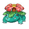 venusaur — black white