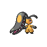 mawile — black white