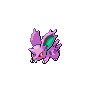 nidoran m — black white