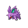 nidorino — black white