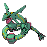 rayquaza — black white