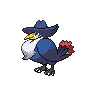 honchkrow — black white