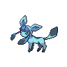 glaceon — black white
